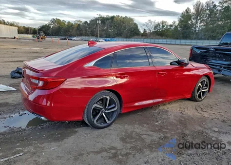 2019 Honda Accord Sport from USA, damaged, VIN 1HGCV1F3XKA012144
